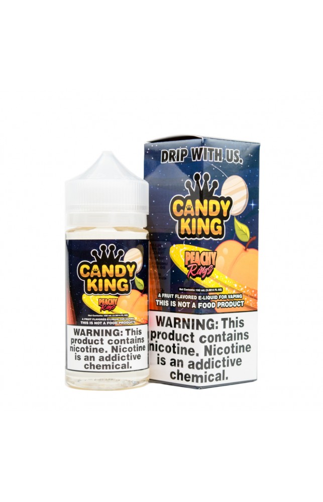 CANDY KING - PEACHY RINGS 100ML