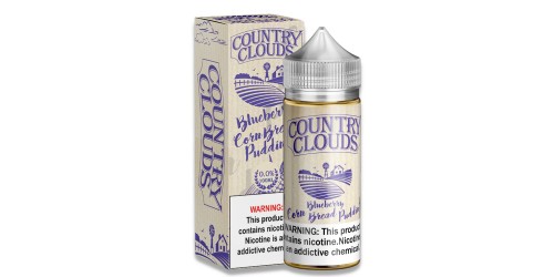 COUNTRY CLOUDS - BLUEBERRY CORN BREAD PUDDIN' 100ML