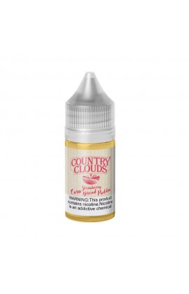 COUNTRY CLOUDS SALTS - STRAWBERRY CORN BREAD PUDDIN' 30ML