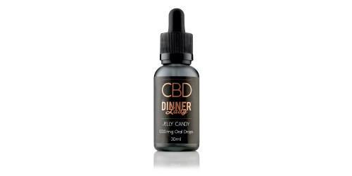 DINNER LADY CBD - ORAL DROPS JELLY CANDY 30ML 1000MG