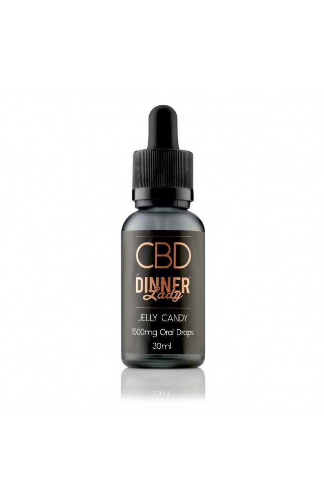 DINNER LADY CBD - ORAL DROPS JELLY CANDY 30ML 1500MG