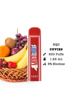 HQD CUVIE V2 DISPOSABLE - MIXED FRUIT PACK OF 3