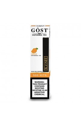 KASH BY GOST - DISPOSABLE POD DEVICE MANGO 2ML 59MG PACK OF 2