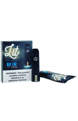 LIT DISPOSABLE - BAKED DISPOSABLE POD DEVICE 50MG PACK OF 3