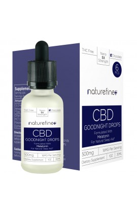 NATURE FINE - TINCTURES GOODNIGHT DROPS 30ML 500MG