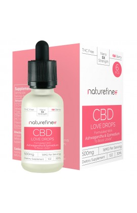 NATURE FINE - TINCTURES LOVE DROPS 30ML 500MG