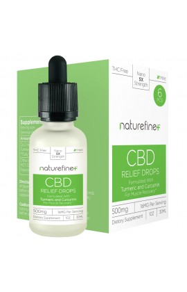 NATURE FINE - TINCTURES RELIEF DROPS 30ML 500MG