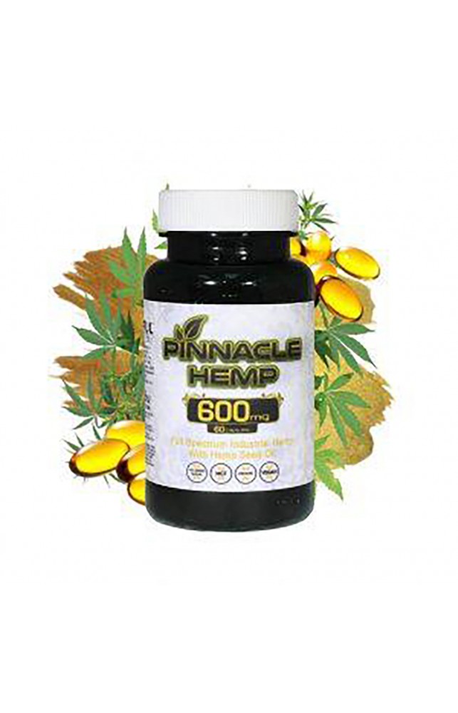 PINNACLE CBD - CAPSULES 60CT 600MG