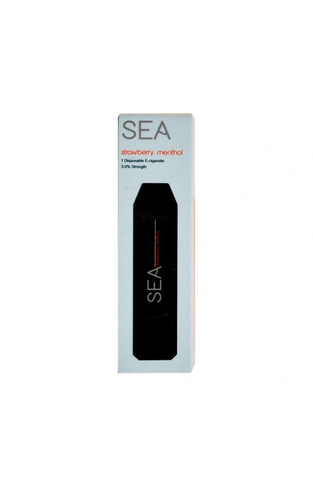SEA DISPOSABLE POD DEVICE - STRAWBERRY MENTHOL 50MG SINGLE PACK