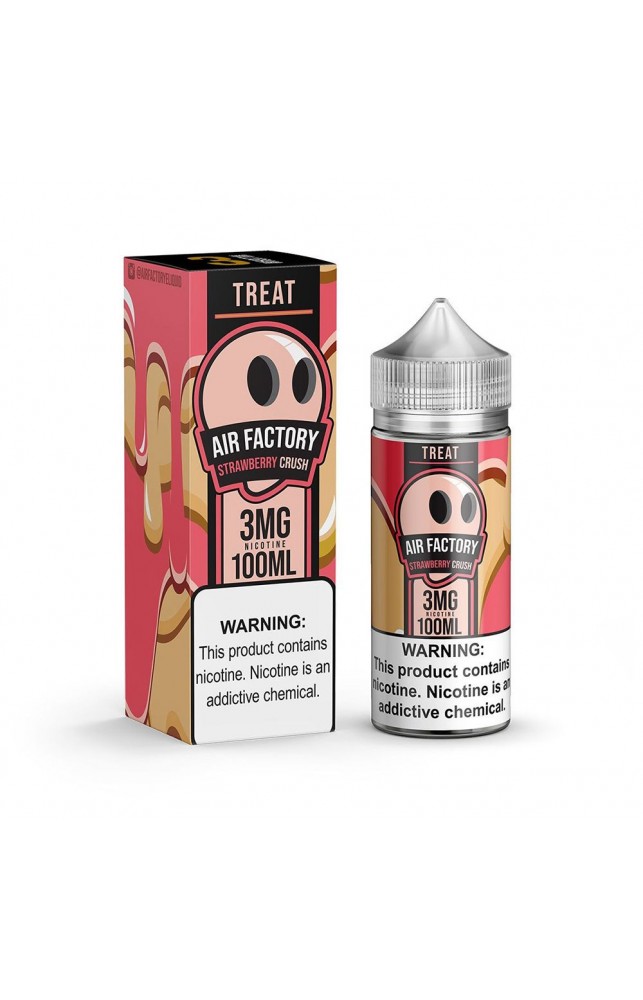 TREAT FACTORY BY AIR FACTORY - STRAWBERRY CRUSH 100ML