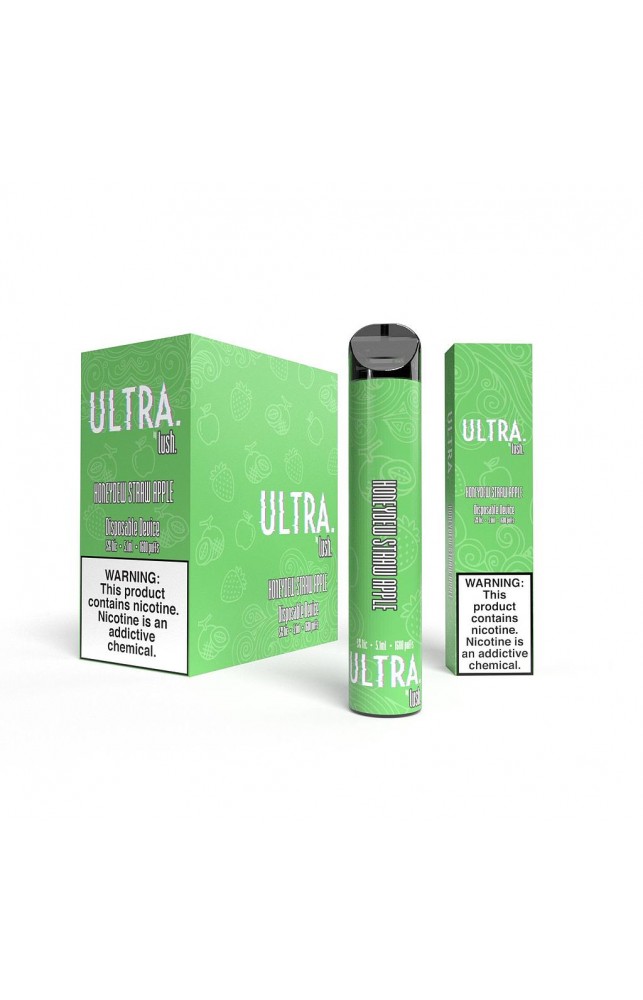 ULTRA BY LUSH DISPOSABLE - HONEYDEW STRAW APPLE