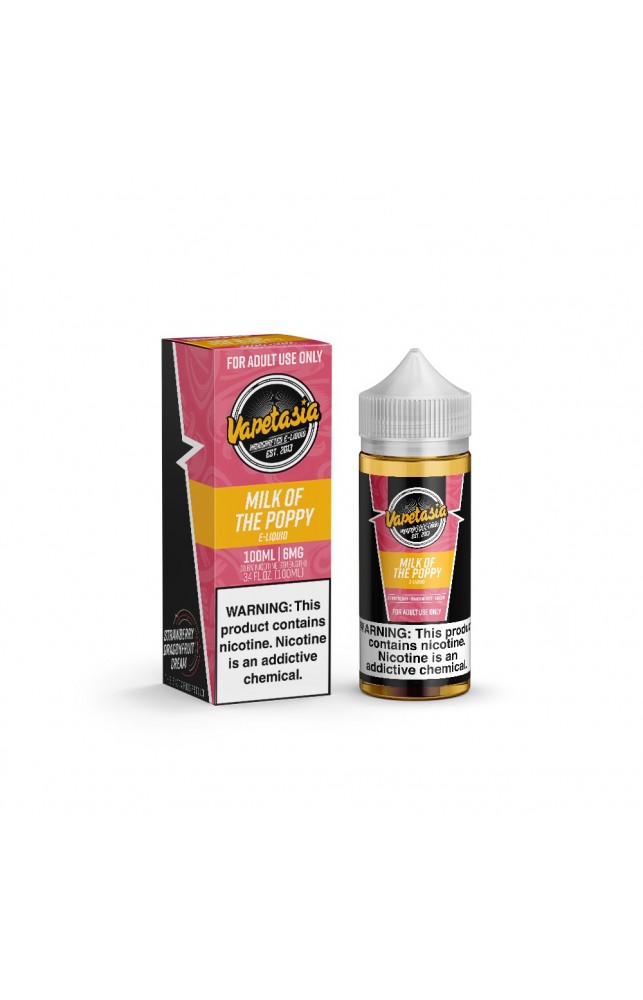 VAPETASIA - MILK OF THE POPPY 100ML