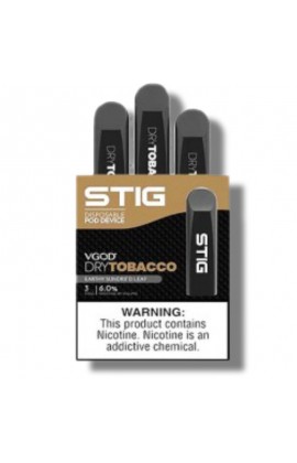 VGOD STIG - DRY TOBACCO DISPOSABLE POD DEVICE 60MG PACK OF 3