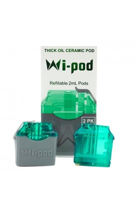 WI POD - REFILLABLE 2ML CERAMIC PODS PACK OF 2